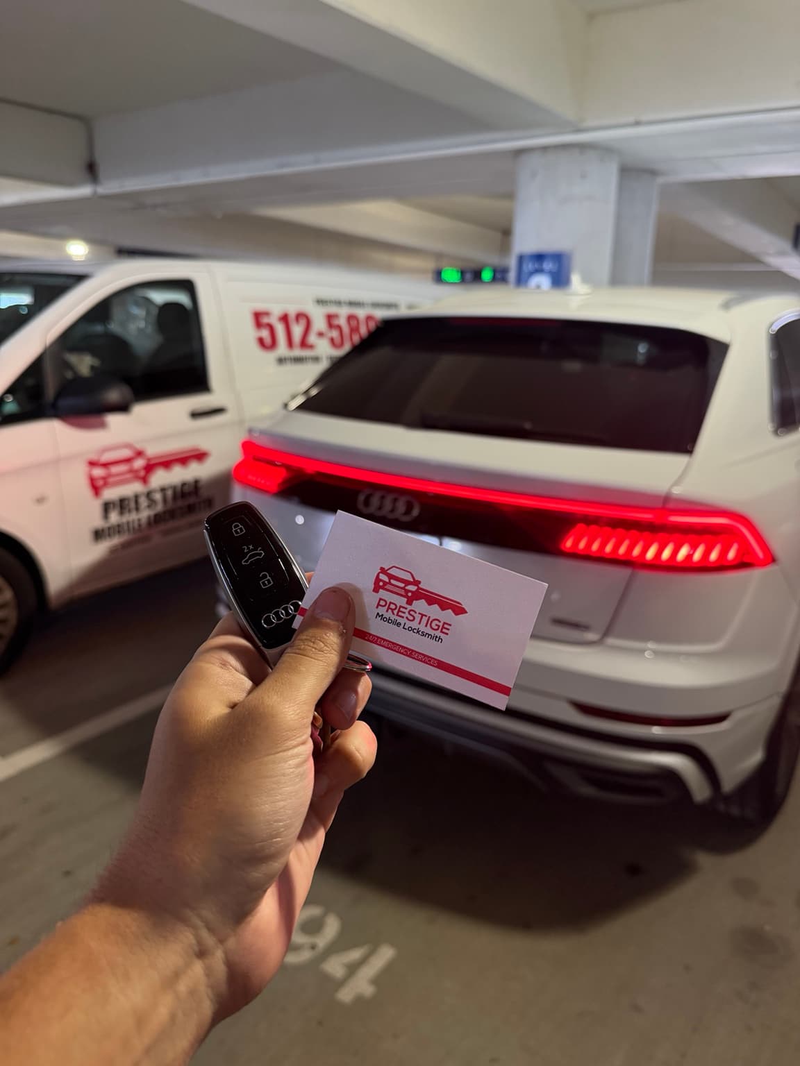 2021 Audi Q8 — real Prestige job, Austin-Bergstrom airport area
