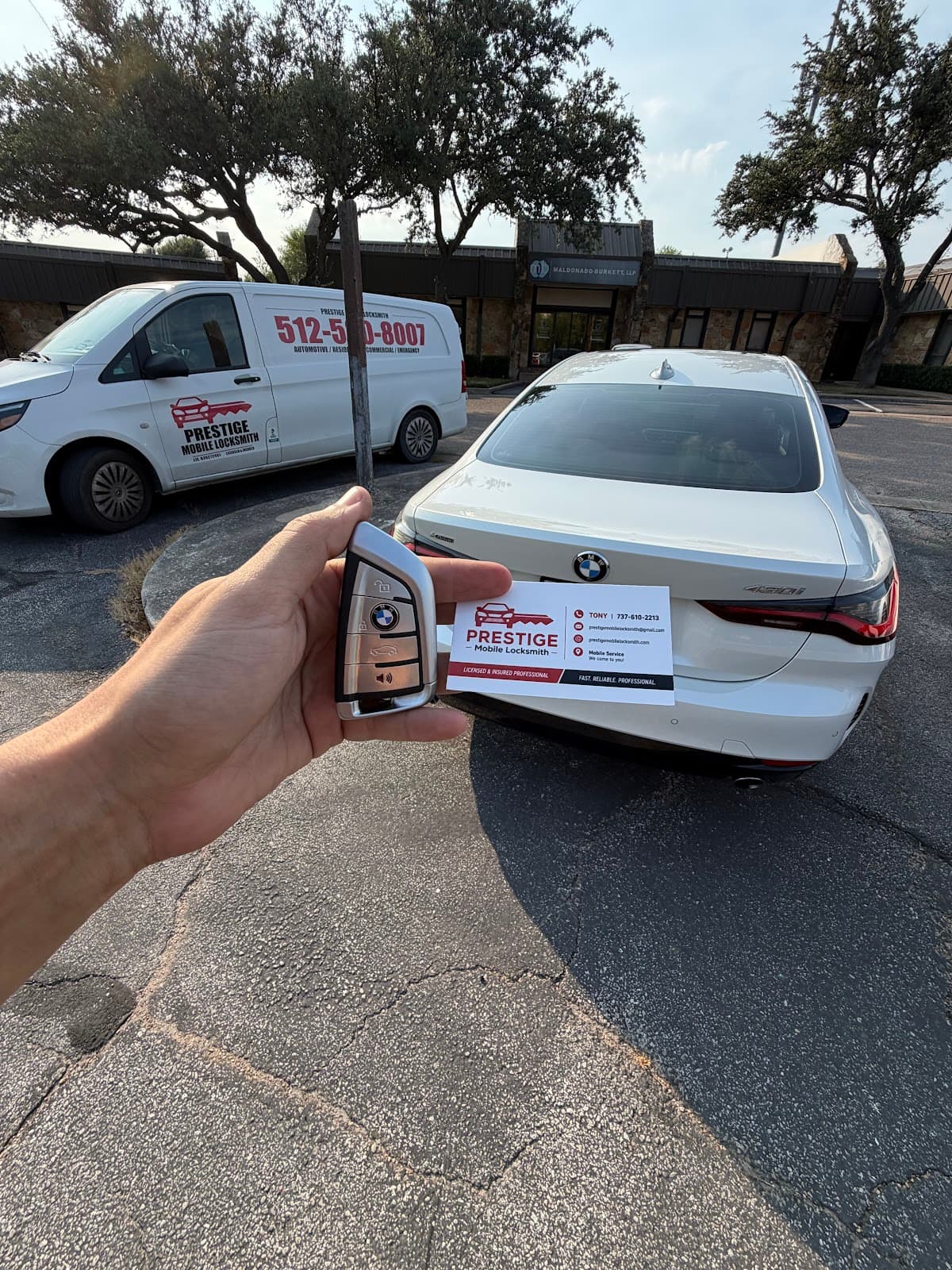 2022 BMW 430i — real Prestige job, South Austin