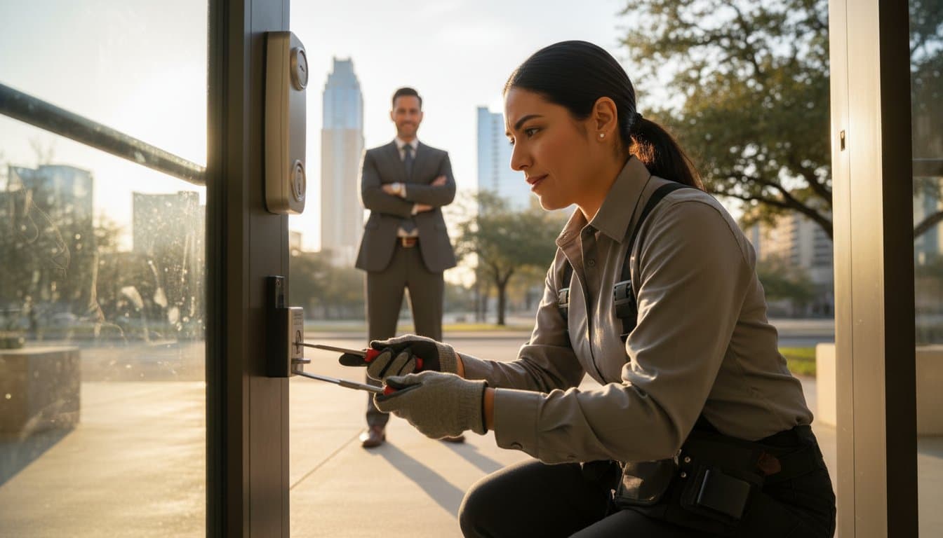 Commercial Lockout Service in Austin, TX: Fast 24/7 Business Re-Entry