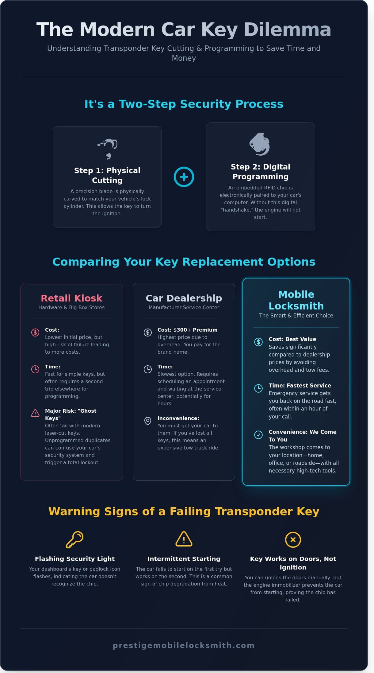 Transponder Key Cutting in Austin, TX: The Complete 2026 Driver’s Guide infographic