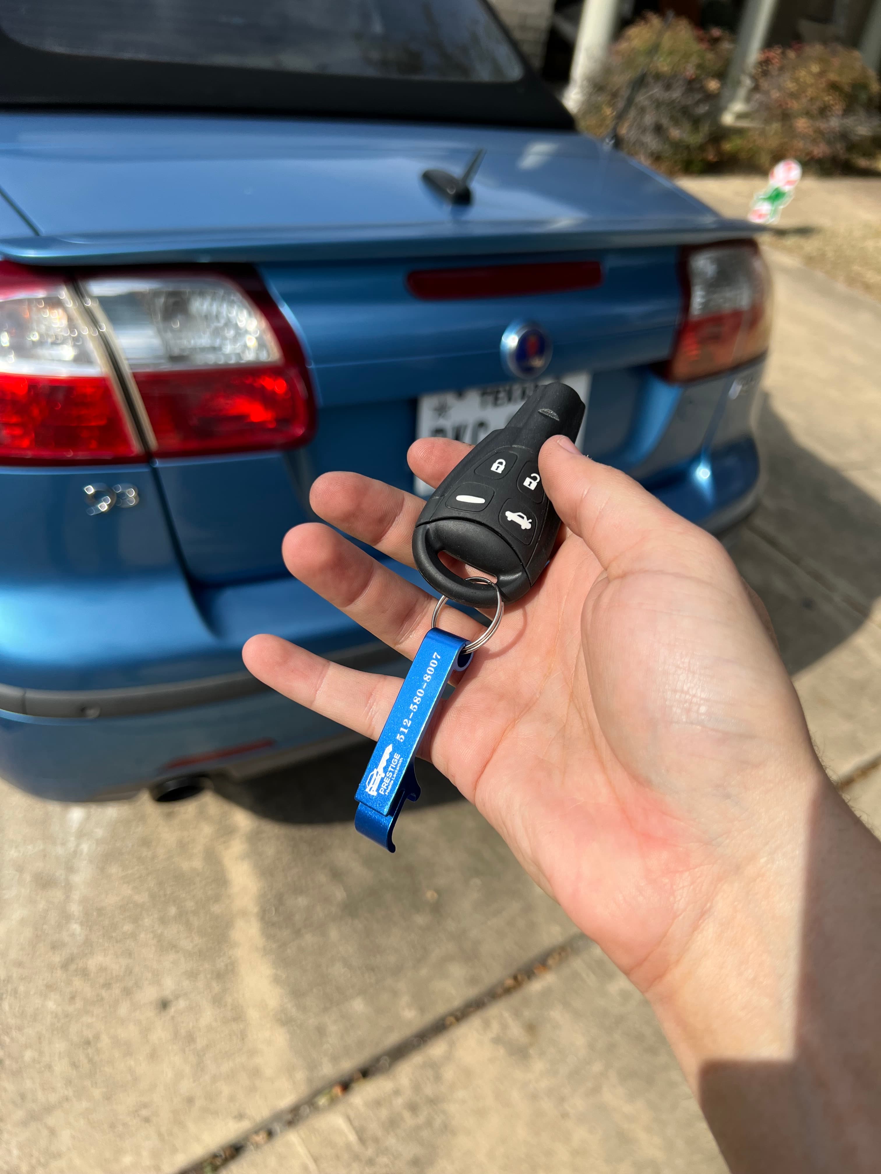 Saab key replacement service 1